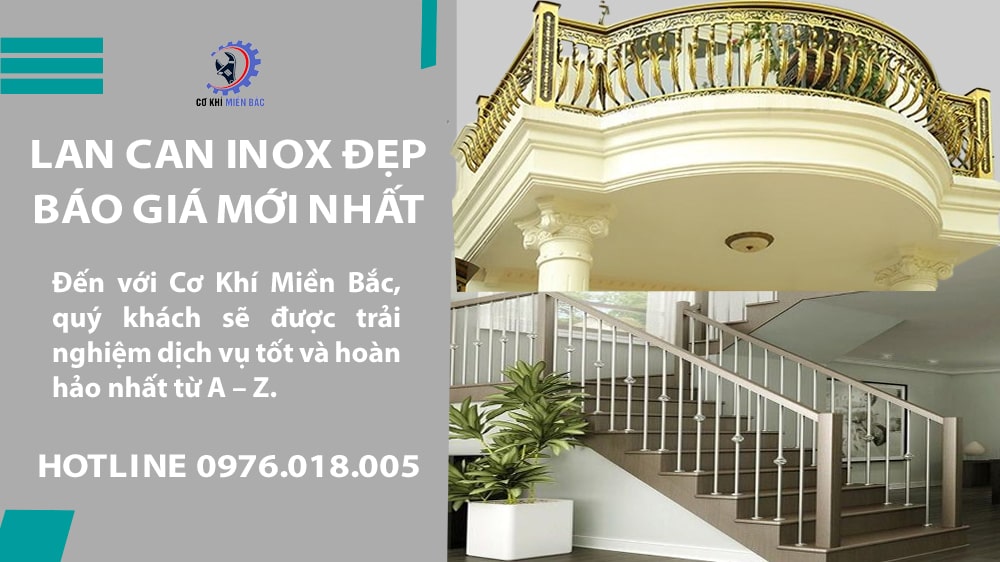 Lan can inox đẹp – Báo giá mới nhất