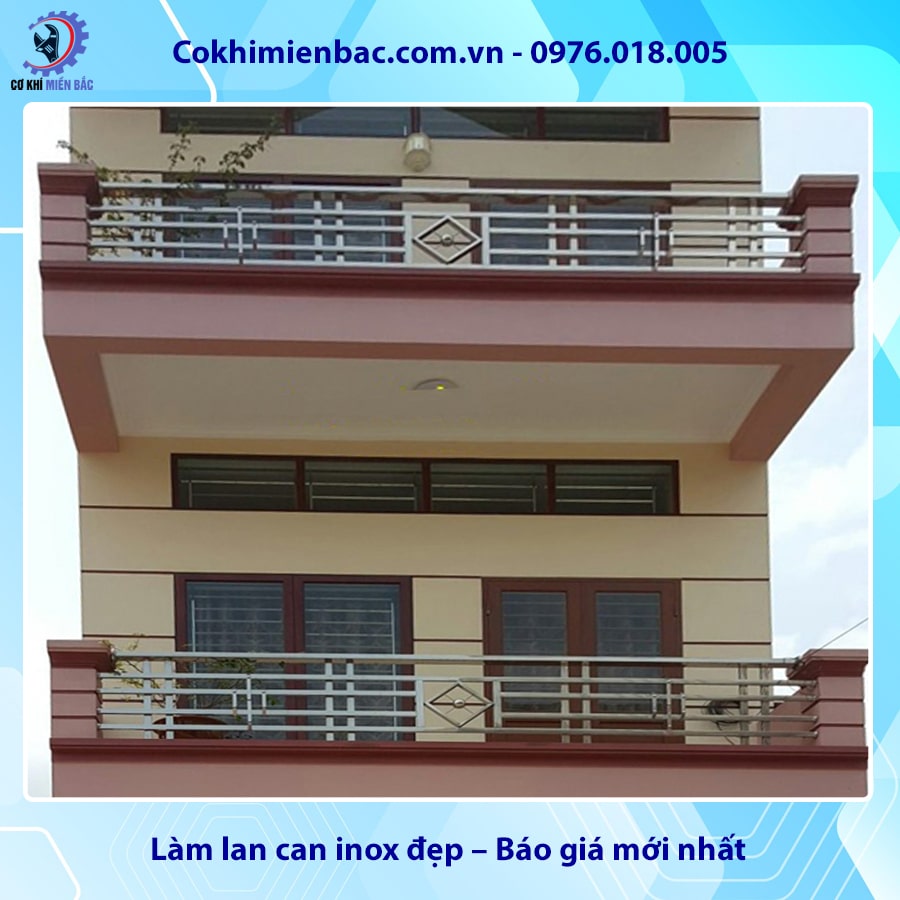 Lan can inox đẹp – Báo giá mới nhất