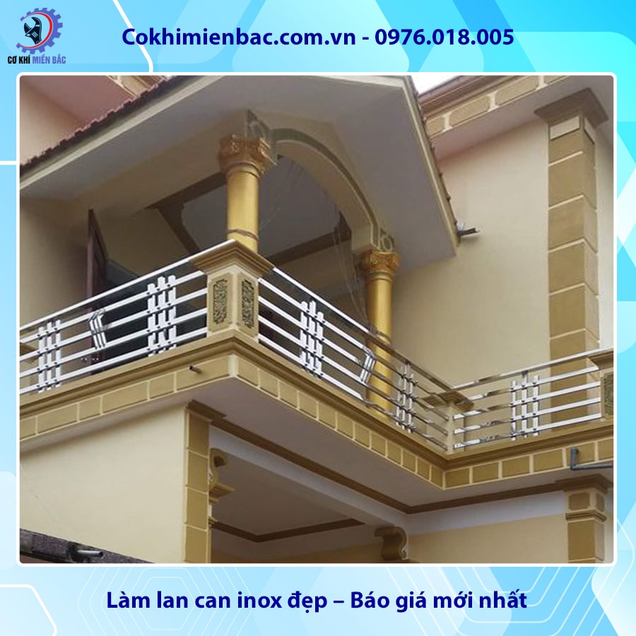 Lan can inox đẹp – Báo giá mới nhất