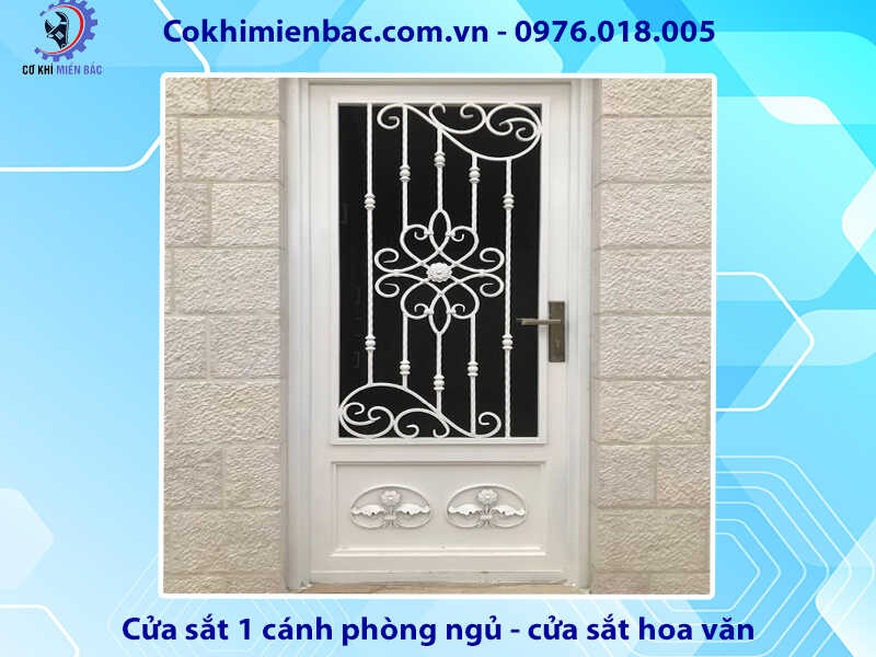 Cửa sắt hoa văn