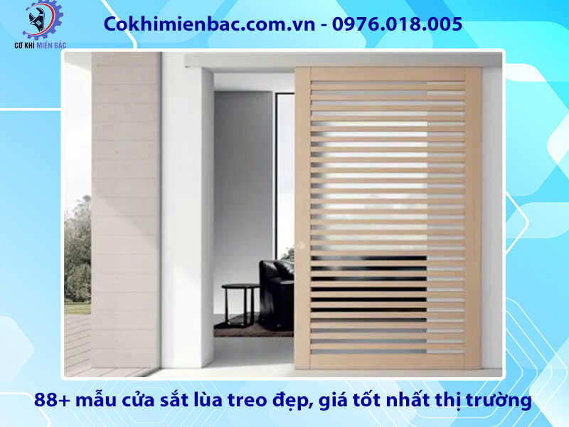 88+ mẫu cửa sắt lùa treo đẹp, giá tốt nhất thị trường năm 2024