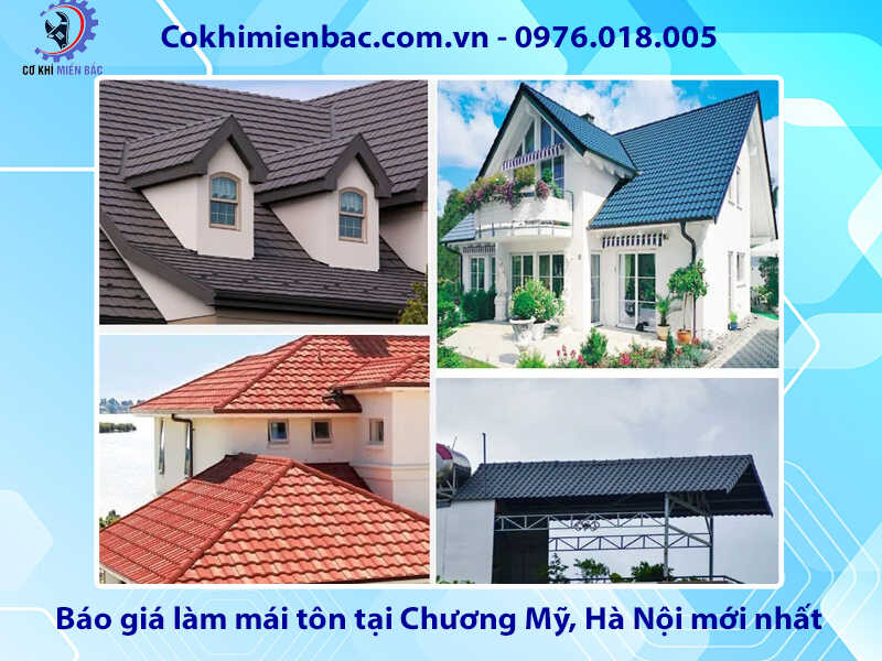 Báo giá làm mái tôn tại Chương Mỹ, Hà Nội mới nhất