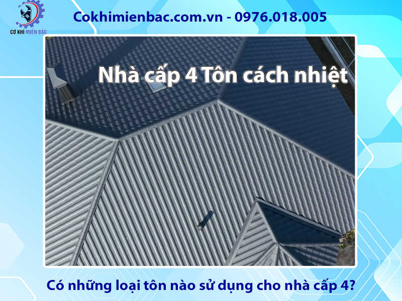 nhà cấp 4 tôn cách nhiệt