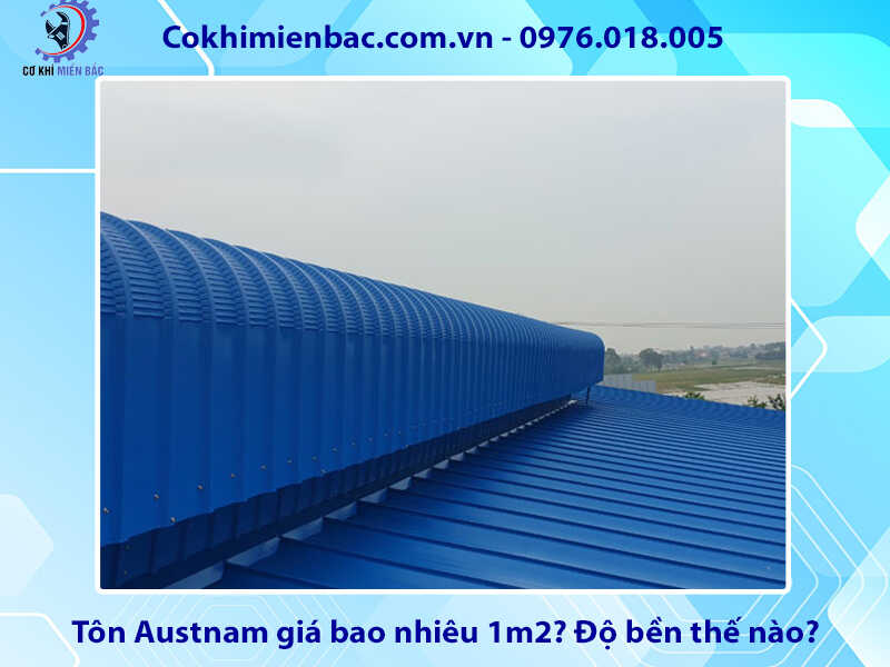 Tôn Austnam giá bao nhiêu 1m2? Độ bền thế nào?