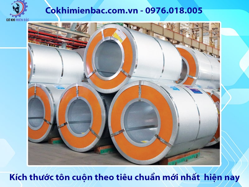 Kích thước tôn cuộn theo tiêu chuẩn mới nhất  hiện nay