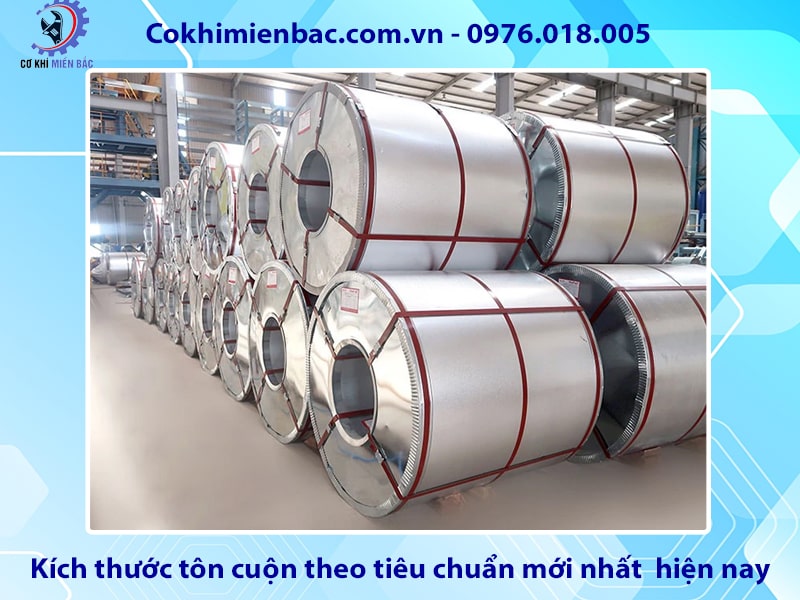 Kích thước tôn cuộn theo tiêu chuẩn mới nhất  hiện nay