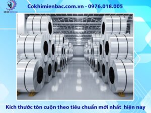 Kích thước tôn cuộn theo tiêu chuẩn mới nhất  hiện nay