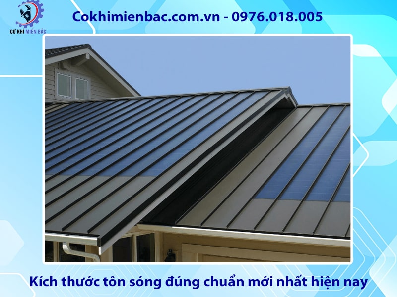 Kích thước tôn sóng đúng chuẩn mới nhất hiện nay