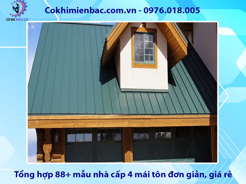 Tổng hợp 88+ mẫu nhà cấp 4 mái tôn đơn giản, giá rẻ