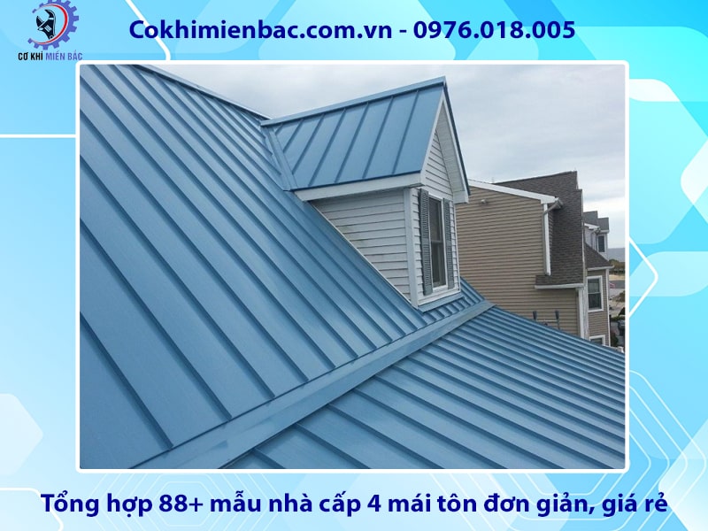 Tổng hợp 88+ mẫu nhà cấp 4 mái tôn đơn giản, giá rẻ