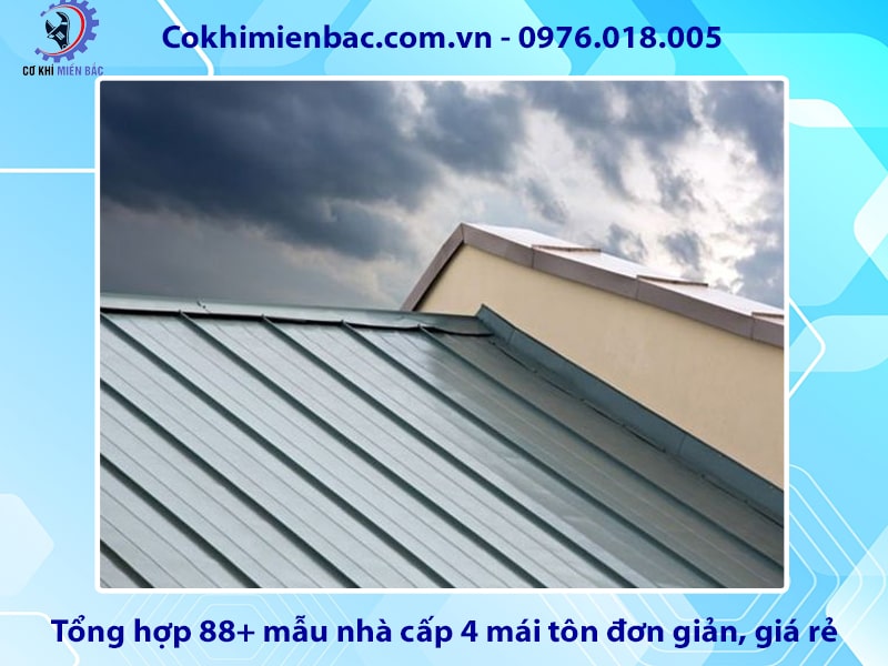 Tổng hợp 88+ mẫu nhà cấp 4 mái tôn đơn giản, giá rẻ