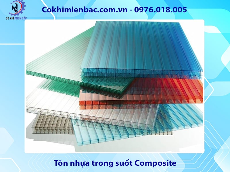 Tôn nhựa trong suốt Composite