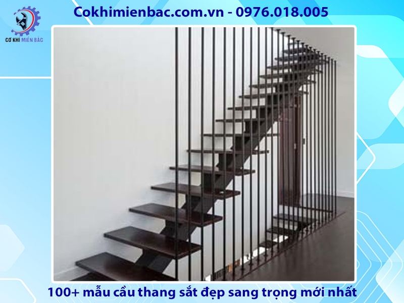 100+ mẫu cầu thang sắt đẹp sang trọng mới nhất năm 2024