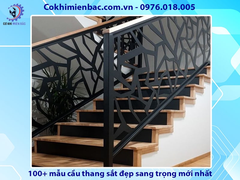 100+ mẫu cầu thang sắt đẹp sang trọng mới nhất năm 2024