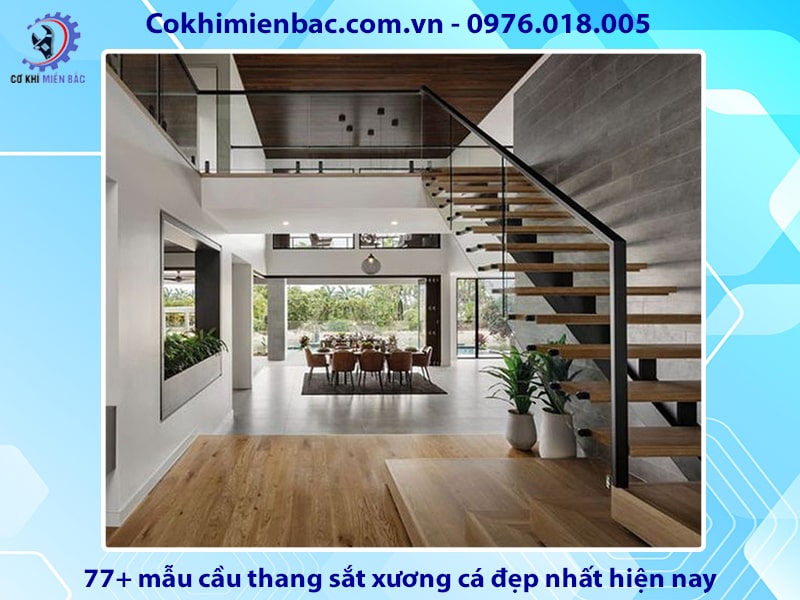 77+ mẫu cầu thang sắt xương cá đẹp nhất hiện nay 