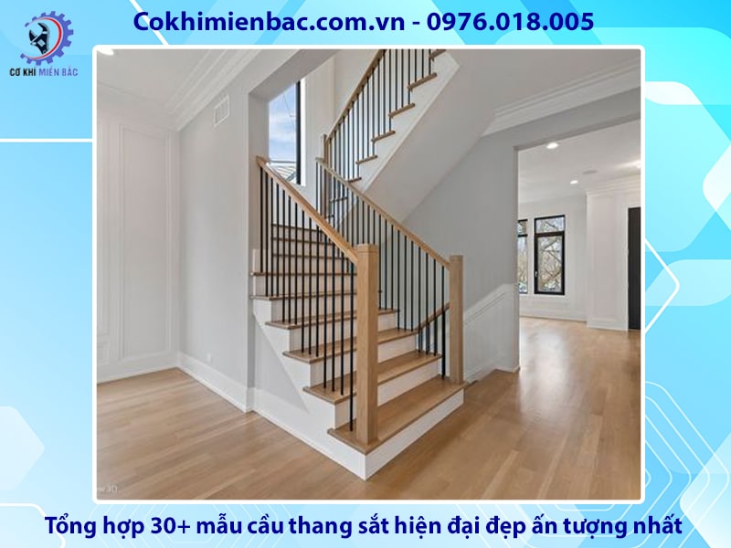 Tổng hợp 30+ mẫu cầu thang sắt hiện đại đẹp ấn tượng nhất