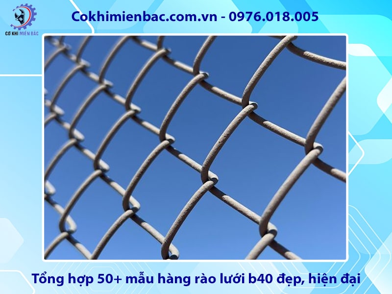 Tổng hợp 50+ mẫu hàng rào lưới b40 đẹp, hiện đại