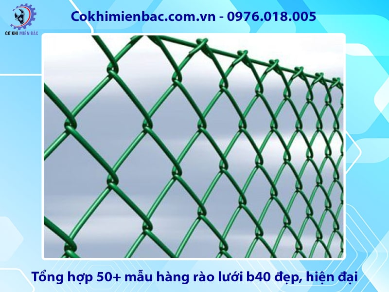 Tổng hợp 50+ mẫu hàng rào lưới b40 đẹp, hiện đại