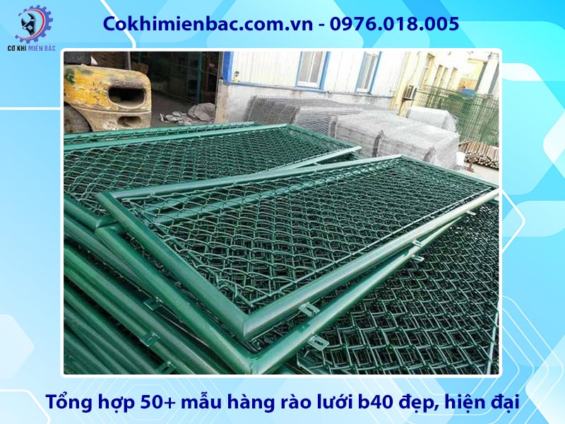 Tổng hợp 50+ mẫu hàng rào lưới b40 đẹp, hiện đại