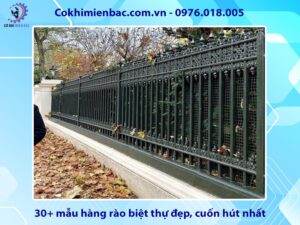 30+ mẫu hàng rào biệt thự đẹp, cuốn hút nhất năm 2024