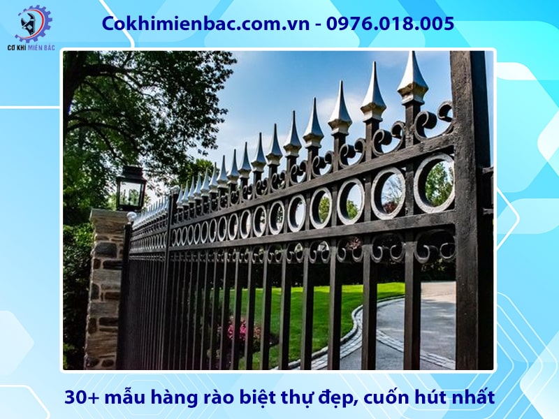 30+ mẫu hàng rào biệt thự đẹp, cuốn hút nhất năm 2024