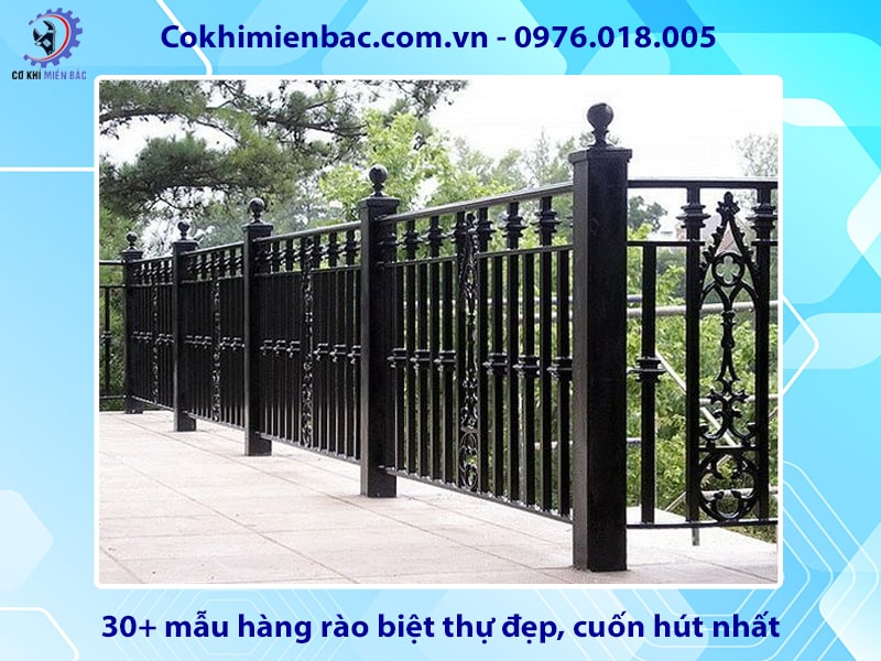 30+ mẫu hàng rào biệt thự đẹp, cuốn hút nhất năm 2024