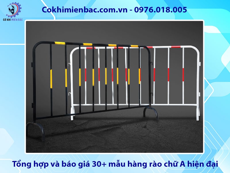 Tổng hợp và báo giá 30+ mẫu hàng rào chữ A hiện đại