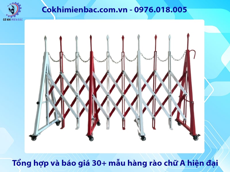 Tổng hợp và báo giá 30+ mẫu hàng rào chữ A hiện đại