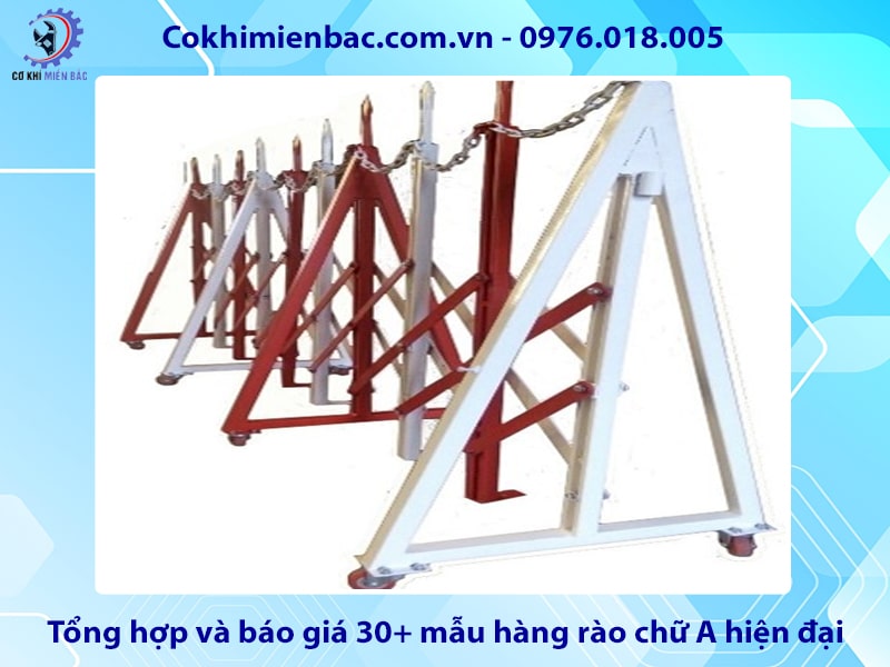 Tổng hợp và báo giá 30+ mẫu hàng rào chữ A hiện đại