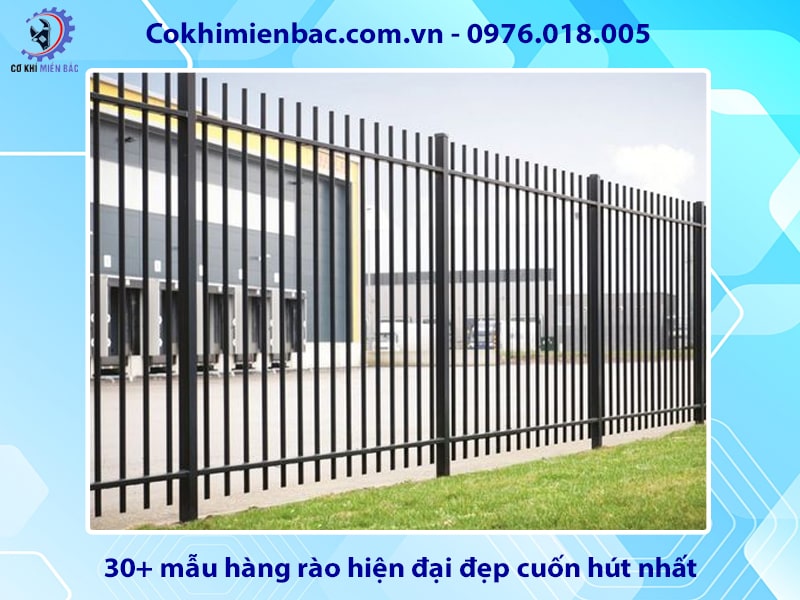 30+ mẫu hàng rào hiện đại đẹp cuốn hút nhất năm 2024