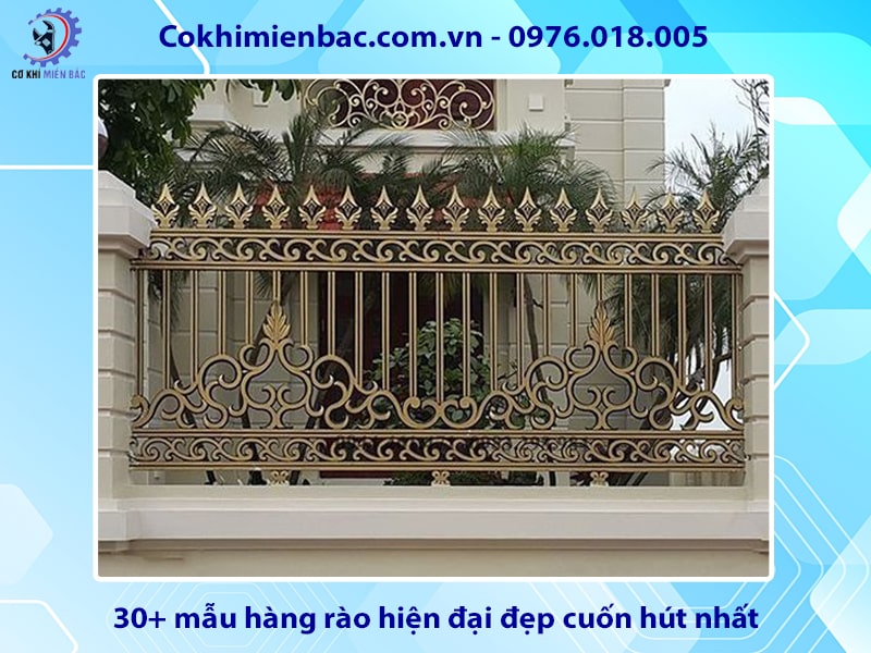 30+ mẫu hàng rào hiện đại đẹp cuốn hút nhất năm 2024