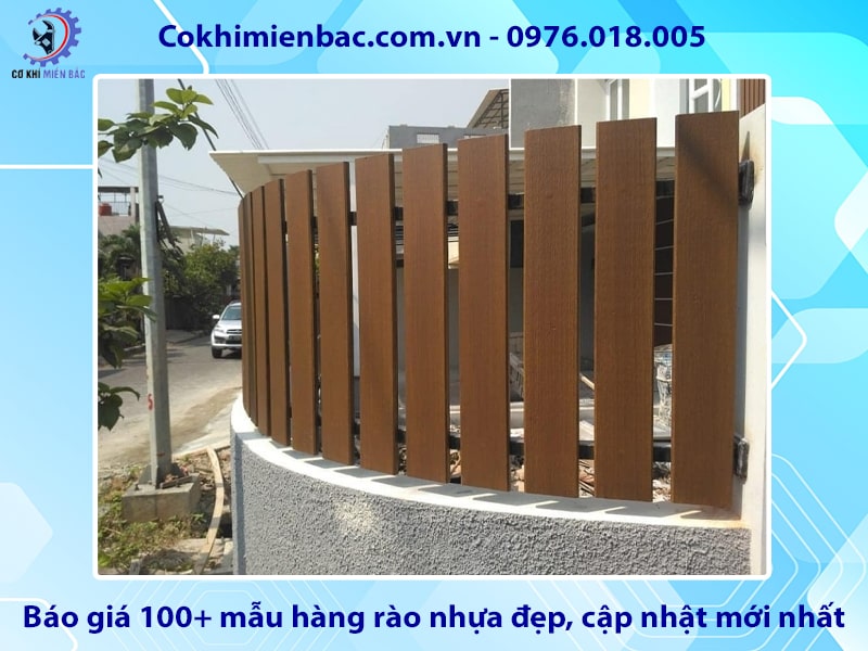 Báo giá 100+ mẫu hàng rào nhựa đẹp, cập nhật mới nhất