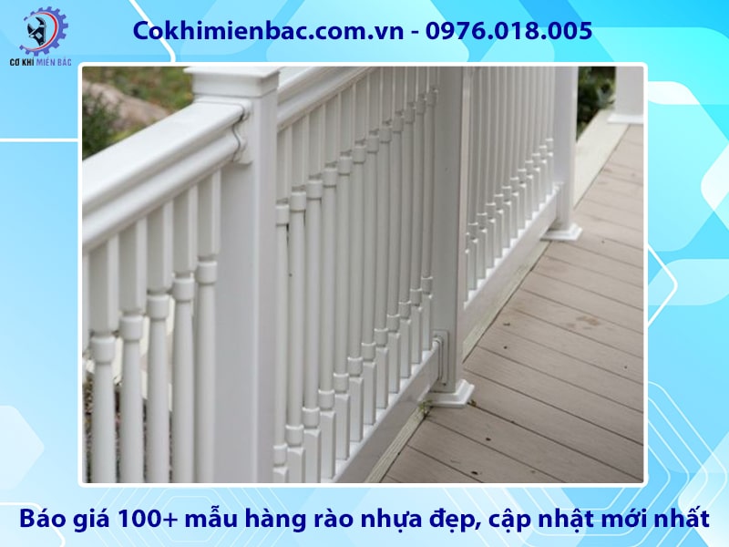 Báo giá 100+ mẫu hàng rào nhựa đẹp, cập nhật mới nhất