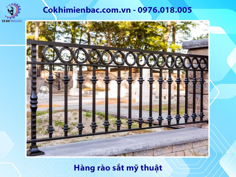 Hàng rào sắt mỹ thuật