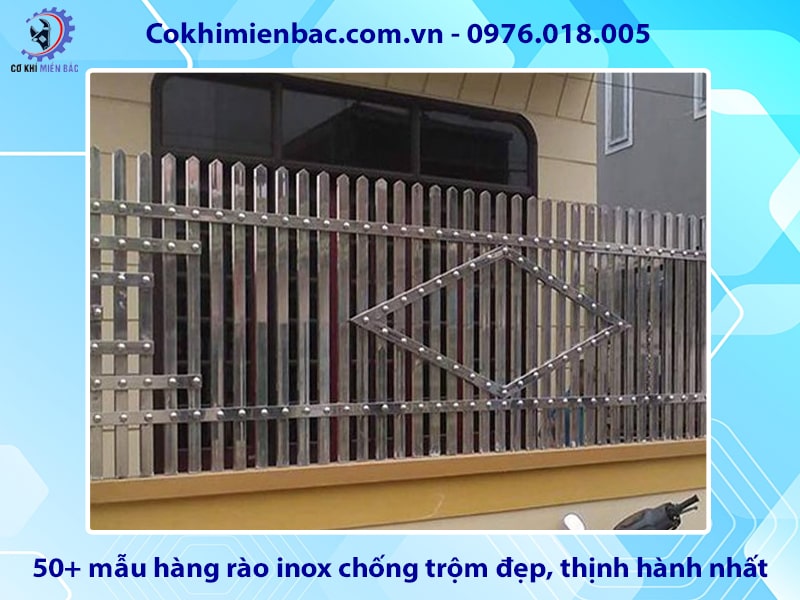 50+ mẫu hàng rào inox chống trộm đẹp, thịnh hành nhất