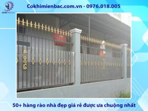 50+ hàng rào nhà đẹp giá rẻ được ưa chuộng nhất năm 2024