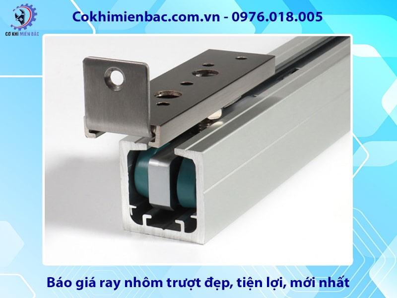 Báo giá ray nhôm trượt đẹp, tiện lợi, mới nhất 2025