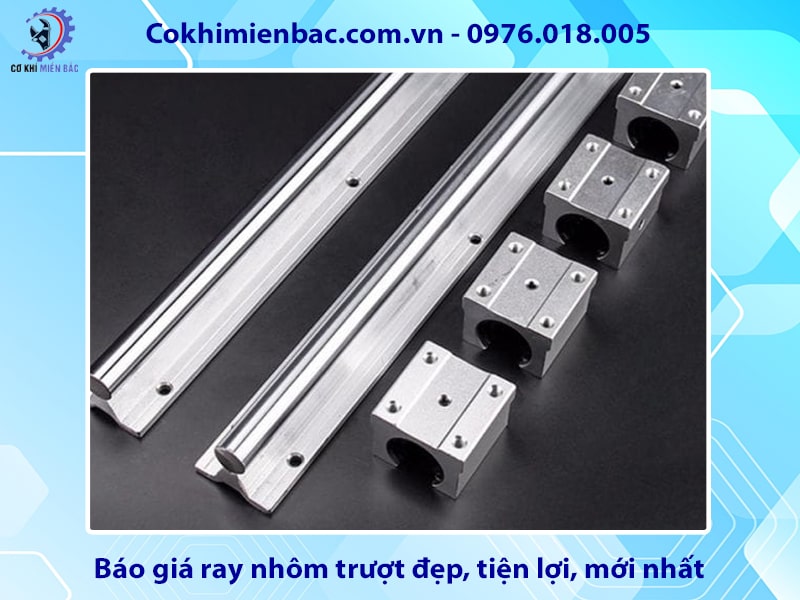 Báo giá ray nhôm trượt đẹp, tiện lợi, mới nhất 2025