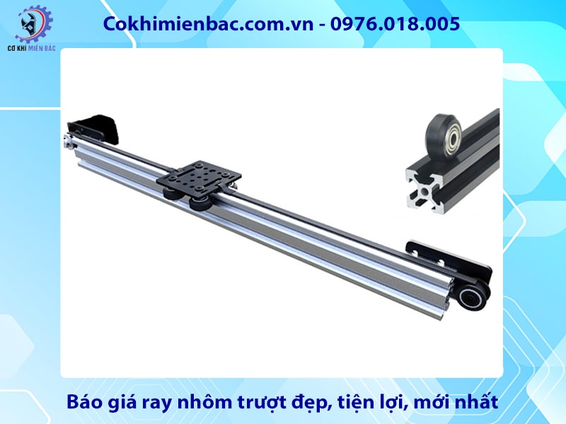 Báo giá ray nhôm trượt đẹp, tiện lợi, mới nhất 2025