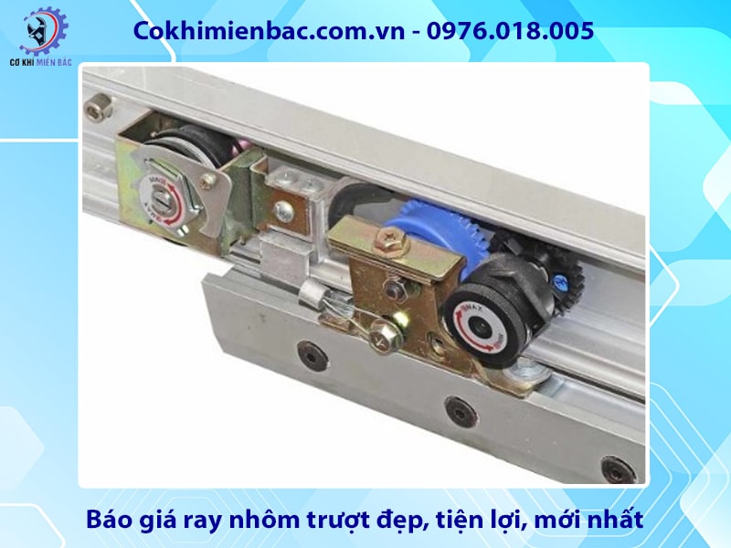 Báo giá ray nhôm trượt đẹp, tiện lợi, mới nhất 2025