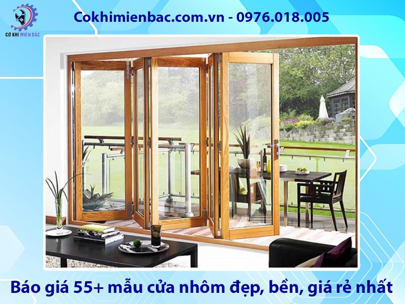 Báo giá 55+ mẫu cửa nhôm đẹp, bền, giá rẻ nhất năm 2025