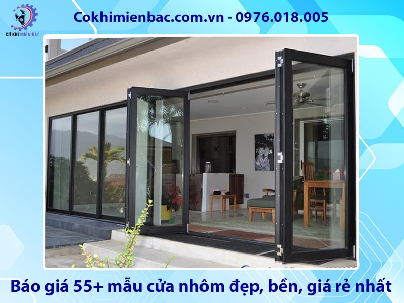 Báo giá 55+ mẫu cửa nhôm đẹp, bền, giá rẻ nhất năm 2025