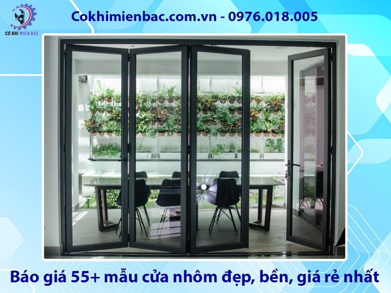 Báo giá 55+ mẫu cửa nhôm đẹp, bền, giá rẻ nhất năm 2025