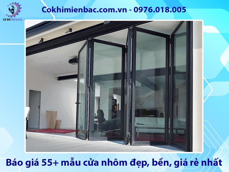 Báo giá 55+ mẫu cửa nhôm đẹp, bền, giá rẻ nhất năm 2025