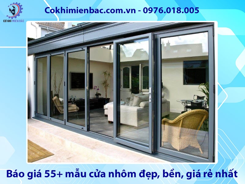 Báo giá 55+ mẫu cửa nhôm đẹp, bền, giá rẻ nhất năm 2025