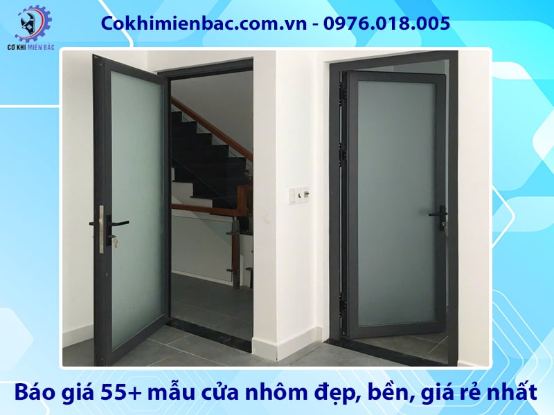 Báo giá 55+ mẫu cửa nhôm đẹp, bền, giá rẻ nhất năm 2025