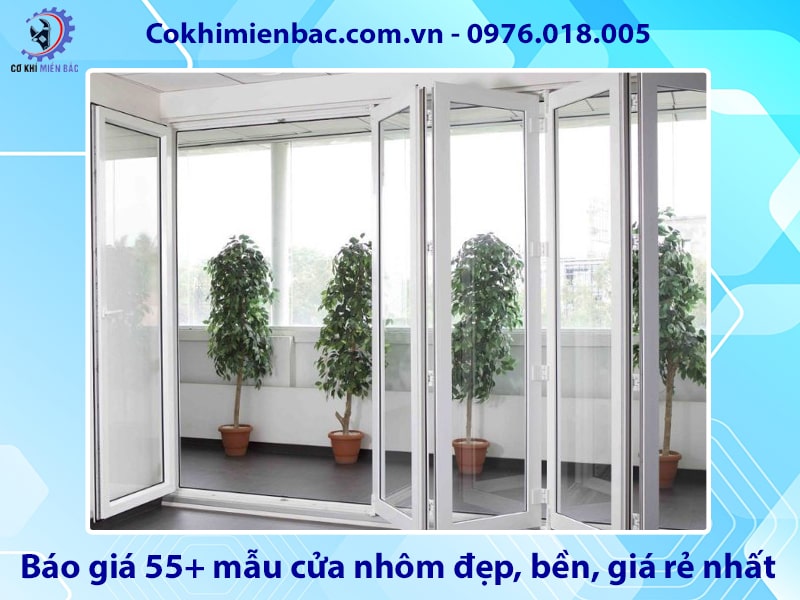 Báo giá 55+ mẫu cửa nhôm đẹp, bền, giá rẻ nhất năm 2025