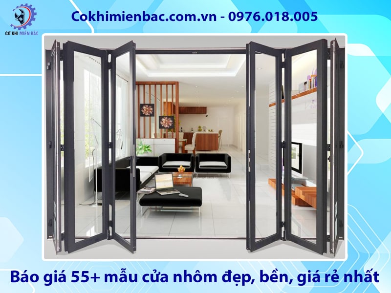 Báo giá 55+ mẫu cửa nhôm đẹp, bền, giá rẻ nhất năm 2025