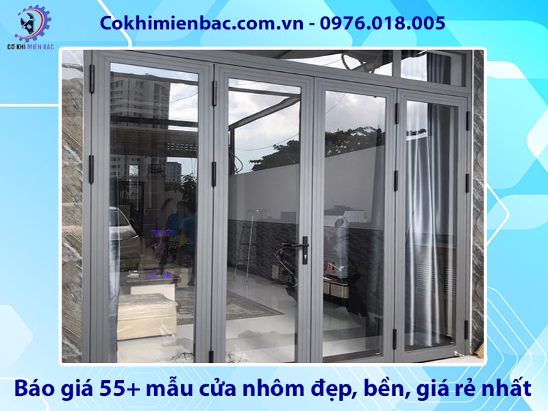 Báo giá 55+ mẫu cửa nhôm đẹp, bền, giá rẻ nhất năm 2025