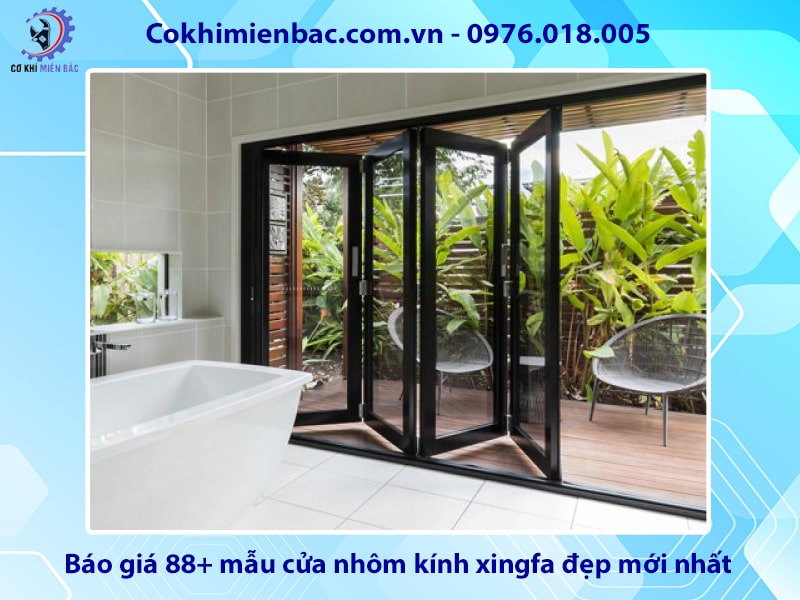 Báo giá 88+ mẫu cửa nhôm kính xingfa đẹp mới nhất 2025